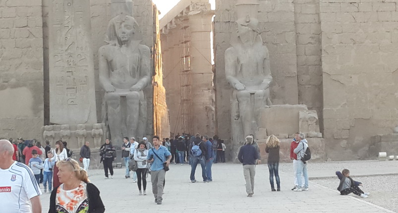 Luxor Temple and Karnak Temple From Luxor