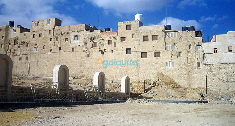 The tower of St Paul monastery 