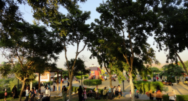 Al Azhar Park and Pharaonic village 