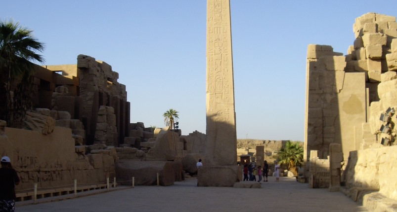 Luxor Temple and Karnak Temple From Luxor