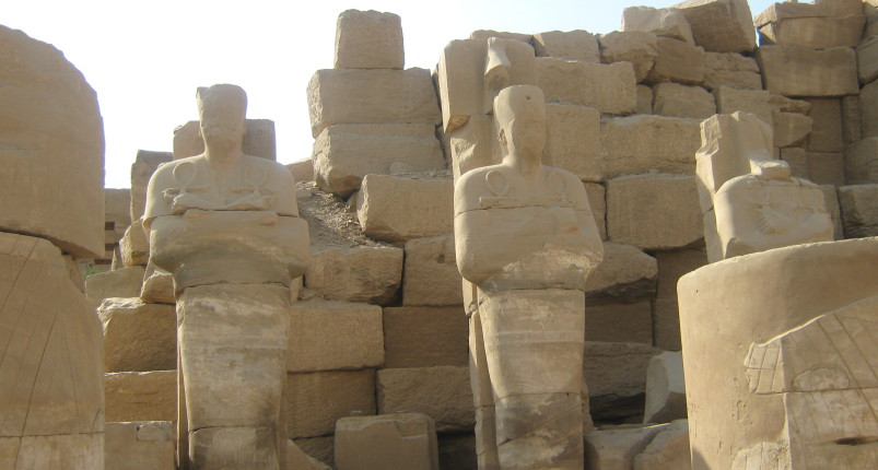 Luxor Temple and Karnak Temple From Luxor